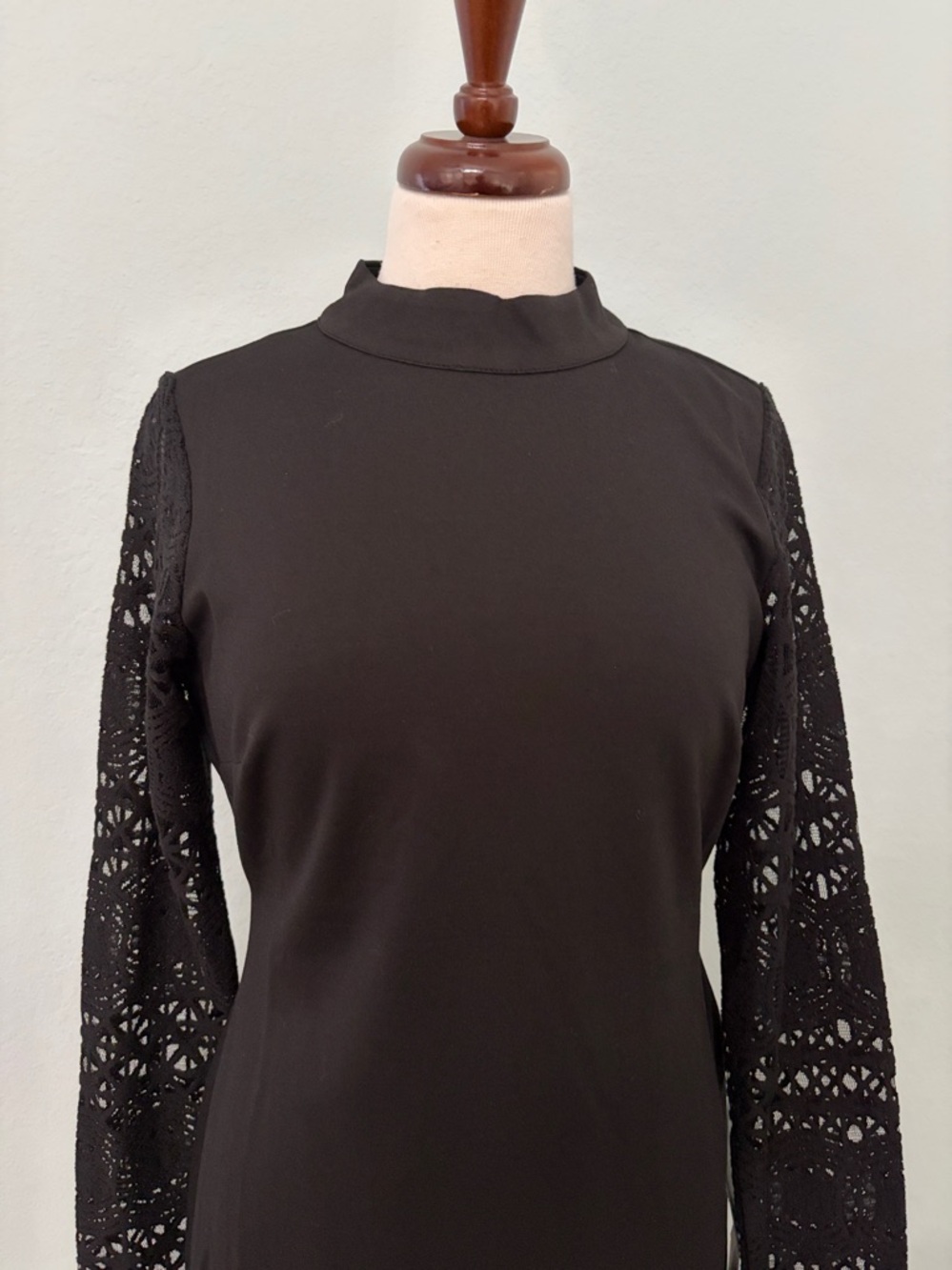 Lulus Lace Up Your Sleeve Lace Long Sleeve Bodycon Dress NWT - Picture 6 of 16
